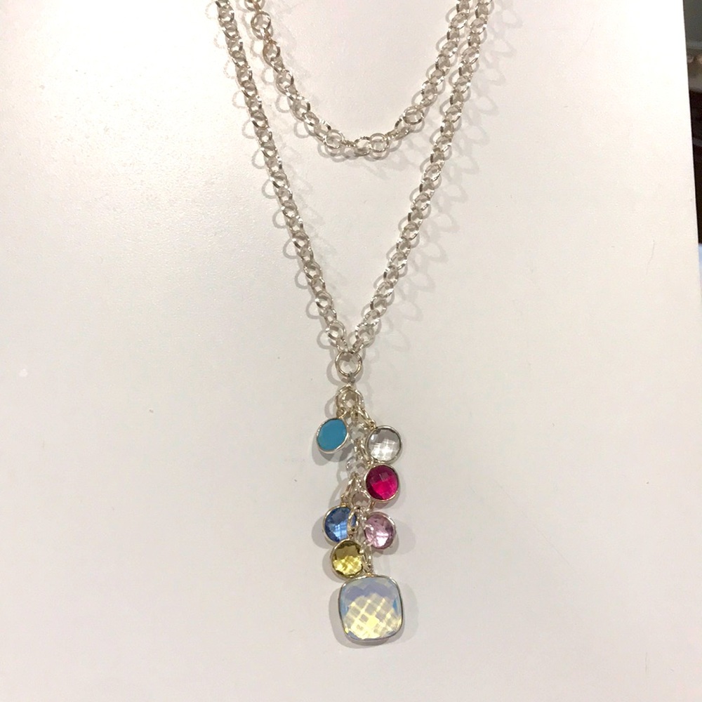 Sterling silver 34 inch necklace - Picture 1 of 2
